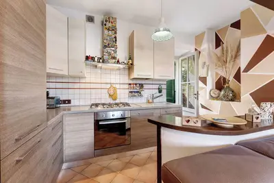 Image de Maison de vacances \"Rebecca's Home\" avec vue sur la montagne, jardin privé et Wi-Fi