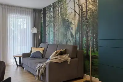 Image de Charming 1-bedroom apartment in enchanting Pobierowo with swimming pool