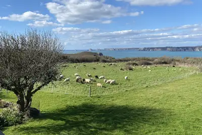 Image de Penty Kergonan avec belle vue mer - Crozon, Bretagne