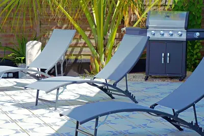 Image de Charming 2-bedroom villa in Saint-François with WiFi, Ac