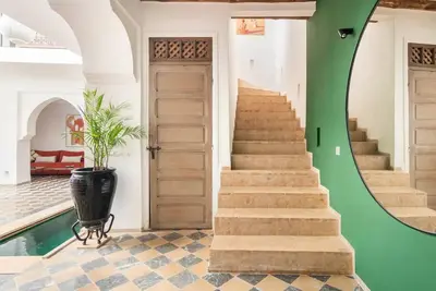 Image de Comfy Riad with A/C and Rooftop Water Mirror