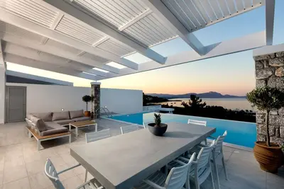 Image de Thrilling Rhodes Villa | Villa Artemis | 4 Bedrooms | Breathtaking Sea Views | Private Pool | Lovely Furnished Terrace | Shaded Outdoor Dining Area | Prime Location | Lindos