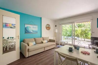 Charmant studio proche de la plage de la Milady