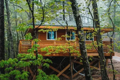 Image de 'Warbler' - One of our cute and tidy Lookout Cabins