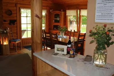 Image de Maison de vacances 'Hohlwegstübchen' avec terrasse partagée, jardin partagé et Wi-Fi