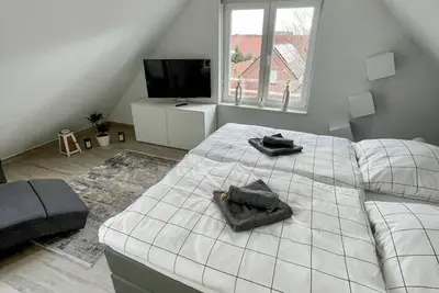 Image de Ahaus: City oasis with terrace & private garage