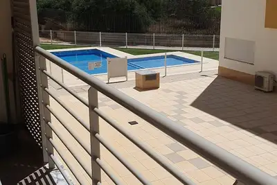 Image de Luxury apartment with pool, 200m from the beach and terrace with barbecue