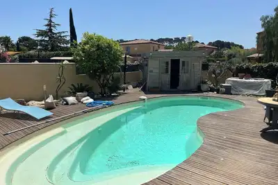 Image de Villa provençale confortable de 85 m2 etüavec piscine sur Ollioules