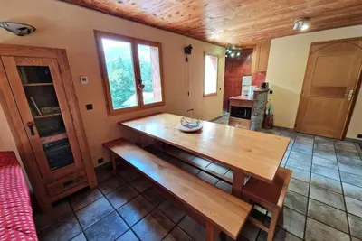 Image de À 200m des pistes de ski, 1er étage, balcon, télévision, casier à ski, 66m², Valfréjus