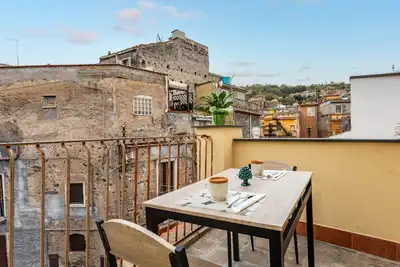 Image de Chambre 'Annunziata - Mandorla Bronte' avec terrasse privée, Wi-Fi et climatisation