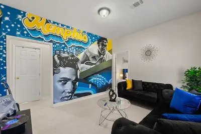 Image de Stylish 3br Home Fast Wi-Fi 12 Min to Airport 15 Min to Nightlife & Music