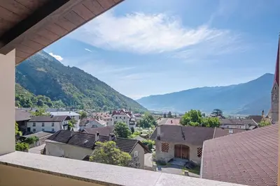 Image de Appartement 'Schnatzhof Typ D12' avec vue sur les montagnes, piscine partagée et Wi-Fi