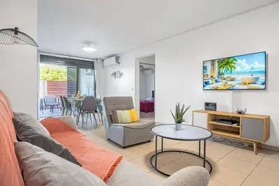 Appart 1 chambre à 50 metres de la plage