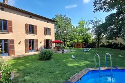 Image de Le Grenier du Chêne, gîte familial en Bresse Bourguignonne (15 personnes)