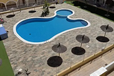 Image de Appartement avec piscine a 350 m de la plage🏖️. A partir de 50€ la nuit.