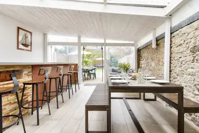 Image de Maison avec jardin pour 8 à 550m de la plage