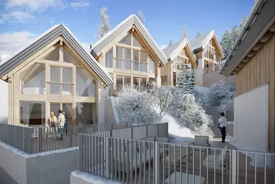 Image de Chalet n°7 avec 3 chambres et sauna