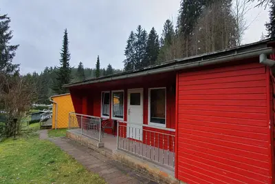 Image de Red Bungalow 316 cancellation free of charge - Naturcamp Meyersgrund - Ferienhäuser