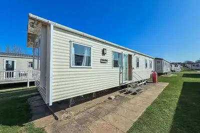 Image de Cosy 8 berth caravan for hire at Manor Park in Hunstanton ref 23065t