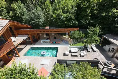 Image de Chalet le Flocon serre chevalier piscine en ete