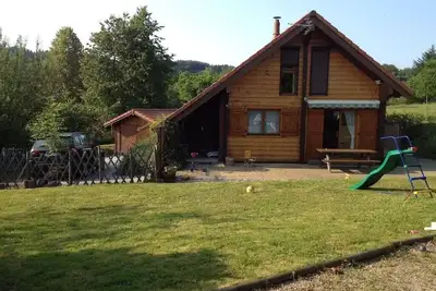 Image de Chalet style finlandais au calme avec 11 ares de jardin entièrement clos