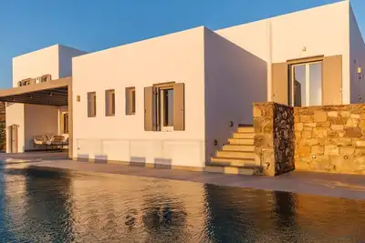 Image de Panoramic Aegean Sunset From Terrace