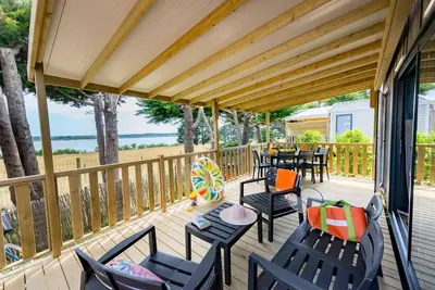 Image de Mobil-home Premium Vue Mer 4 Pièces 6 Personnes + Tv 2 sdb