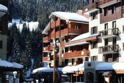 Image de À 30m des pistes de ski, balcon, télévision, 20m², Valfréjus