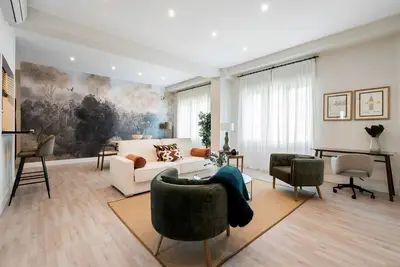 Image de apartamento en plena gran via con vistas de alquiler temporal