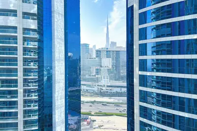 Image de Chic 2-bedroom apartment with WiFi, fitness room in vibrant Dubai