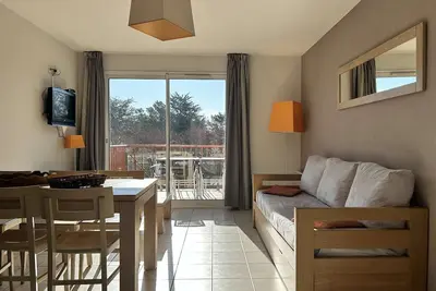 100 - Appart duplex 6p avec piscine collective.