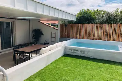 Image de Maison Direct Plage – Vacances en bord de mer avec piscine privée à Seignosse
