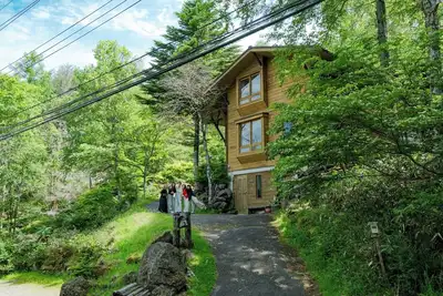 Image de A large mansion on the Tateshina Plateau Covered  / Chino Nagano