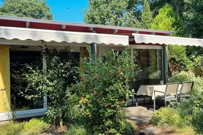Image de Maison de vacances 'Haffschatz' avec terrasse ensoleillée privée et jardin