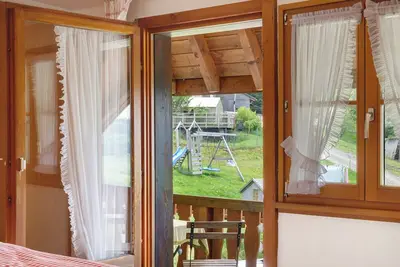 Chambre 'Ebnehof' avec vue sur les montagnes, jardin partagé et Wi-Fi