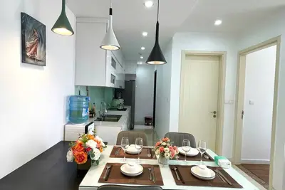 Image de Căn hộ 2 phòng ngủ, 2 phòng tắm đầy đủ tiện nghi - Vinhomes D'Capitale