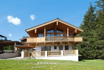 Image de Chalet à Königsleiten avec Spa et Vue sur les Alpes