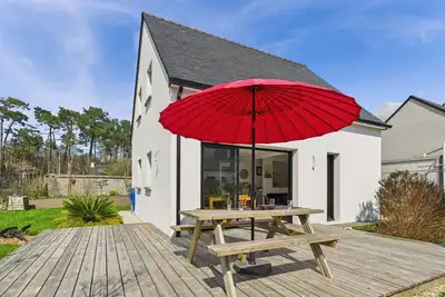 Maison neuve avec terrasse pour 6 personnes
