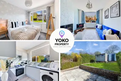 Image de Charming Detached Bungalow • Driveway Parking • Garden • Wifi • Smart Tv