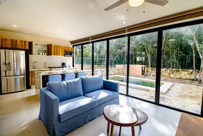 Image de 2-story apt with private pool, balcony, patio, outdoor pool, playground, & gym