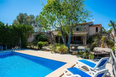 Image de Villa 'Es Rafal De Baix' avec vue sur la mer, Wi-Fi et climatisation