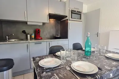 Image de Studio cabine 4 personnes, balcon