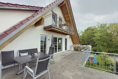 Image de Appartement 'Waldblick' avec terrasse partagée, jardin partagé et Wi-Fi