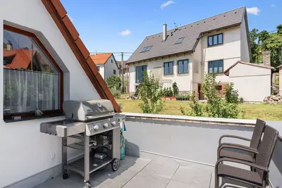 Belle maison de vacances privée avec climatisation, Wifi, Tv, terrasse, vue panoramique, parking