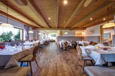 Panoramic hotel in the Dolomites, South Tyrolean specialties, sauna and whirlpool