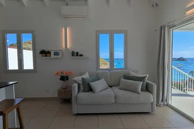 Image de Villa - Le Nid de Corossol 🐦 avec vue sur la mer des Caraïbes 🏝️☀️
