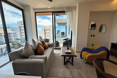 Image de 2 bedrooms + studio 6-8 people apartment in Bucerías with Ac, WiFi, heated pool