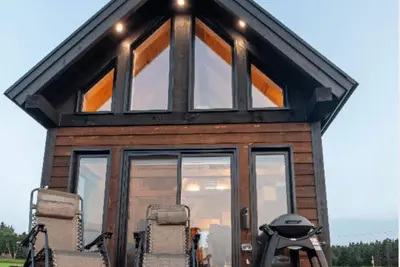 Image de Chalet double arrière style suisse