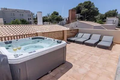 Image de Maison de vacances 'Pescadores' avec vue sur la mer, terrasse privée et climatisation