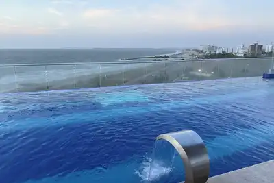 Image de Beautiful modern apartment with ocean view